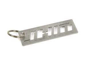 ES#5424689 - JHM-APP-JHMKC - JHM Aluminum Key Chain - JH Motorsports  - Audi Volkswagen Porsche