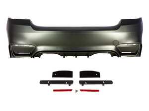 ES#5437427 - F32M4RR - M4 Style Rear Bumper - Quad Exhaust - Complete your M4-style transformation with the Suvneer M4 Style Rear Bumper. - Suvneer - BMW