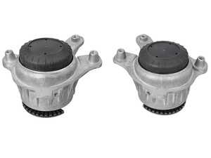 ES#5437811 - 2052400200KT2 - Engine Mount Service Kit - With Hardware - Reduce engine vibrations and restore smooth driving with new mounts! Includes hardware. - Meyle - Mercedes Benz
