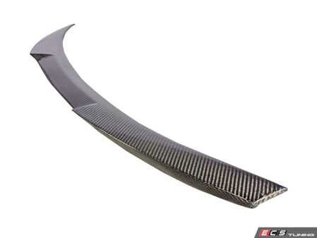 ES#5443581 - F36CFM4SPOILER - Carbon Fiber Trunk Spoiler - Give your F36 Gran Coupe a more aggressive, track-inspired rear profile with the Suvneer M4 Style Carbon Fiber Spoiler. - Suvneer - BMW