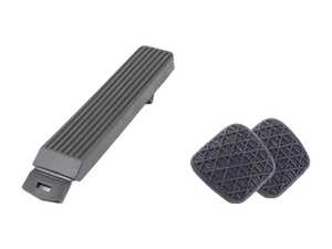 ES#2748006 - 1233000204KT - Pedal Pad Kit - Includes Accelerator, Brake And Clutch Pedal Pads - Genuine Mercedes Benz - Mercedes Benz