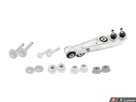 ES#3706835 - 99733105303KT1 - 987 Cayman/Boxster Rear Lower Track Control Arm Kit - Featuring Hamburg Tech rear lower track arms and all necessary hardware for the installation - Assembled By ECS - Porsche