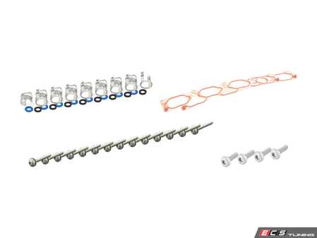 ES#4626764 - 079133074BKT2 - Intake Manifold Installation Kit - Everything you need to remove and re-install your intake manifold - Assembled By ECS - Audi