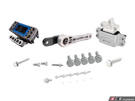 ES#3691155 - 3c0199555aakt2KT - Ultimate Engine & Transmission Mount Kit - Includes all driveline mounts with all the necessary hardware - Genuine Volkswagen Audi - Volkswagen