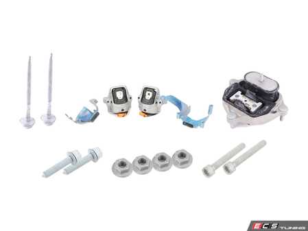 ES#2763808 - 8R0198381FKT2 - Drivetrain Mount Kit - Reduce excessive vibrations with new engine & transmission mounts with related hardware - Genuine Volkswagen Audi - Audi
