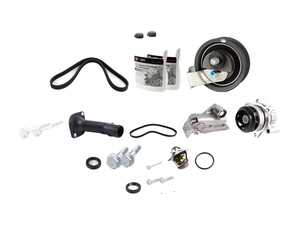 ES#261237 - 06B198451 V2 - Genuine Timing Belt Kit - Ultimate Plus - Complete your timing service with all OEM parts. - Assembled By ECS - Audi Volkswagen