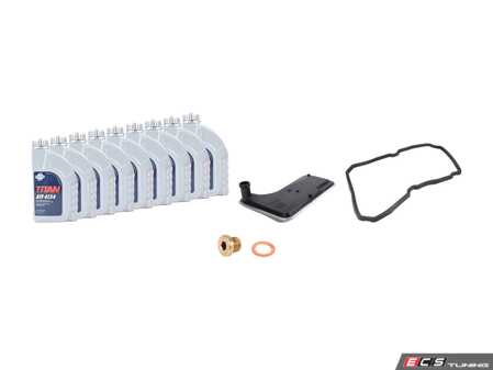 ES#2538335 - 7222770095KT1 - Tiptronic Automatic Transmission Service Kit - Level 2 - Using Fuchs Titan 3353, combined with Porsche hardware, drain and replace your Tiptronic's fluid - Assembled By ECS - Porsche