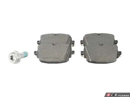 ES#4765751 - 4m8698451bKT - Rear Brake Pad Set - Restore stopping power with these new pads - Genuine Volkswagen Audi - Audi