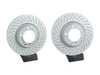 ES#4487390 - 99735140201KT2 - Front Brake Rotors - Pair (330x28) - Restore the stopping power in your vehicle. - Zimmermann - Porsche