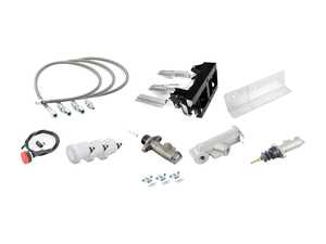 ES#4044620 - obp0002prcKT - Pro-Race V2 Floor Mounted Cockpit Fit 3 Pedal System - Professional Race (PRO-RACE) Full Aluminium Billet, 3 Pedal, Hydraulic Clutch, DBW Accelerator, Brake Bias Performance Pedal Box with OBP Motorsport Master Cylinders - OBP - BMW