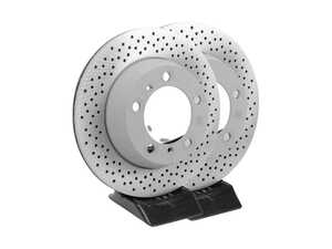 ES#2515754 - 98735240101KT - Rear Brake Rotors - Pair (299x20) - Restore the stopping power in your vehicle. - Genuine Porsche - Porsche