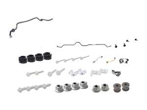 ES#2794811 - 2033234465KT3 - Front And Rear Sway Bar Kit - Includes New Front And Rear Sway Bars, Brackets, Hardware, And End Links - Assembled By ECS - Mercedes Benz