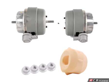 ES#2765925 - 4F0199379BHkt - Engine Mount Kit - Complete set of engine mounts and hardware to keep vibrations in check - Genuine Volkswagen Audi - Audi