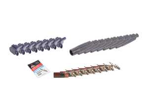 ES#2770072 - 0001587203KT2 - Ignition Service Kit - Includes eight Bosch coil packs, eight Beru spark plug connectors, and eight Bosch spark plugs - Assembled By ECS - Mercedes Benz