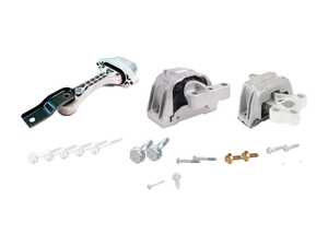 ES#2808551 - 1J0199555APKT2 - OE Drivetrain Mount Kit - Complete kit of mounts and hardware needed to install them - Assembled By ECS - Volkswagen