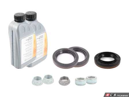 ES#2769947 - Q1090085KT5 - Rear Differential Service Kit - Everything you need to service your rear differential - Assembled By ECS - Mercedes Benz
