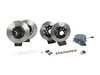ES#4819431 - A1-298KT - Performance Front And Rear Brake Service Kit  - Featuring Girodisc Two-Piece Rotors, EBC Bluestuff pads, sensors, and hardware - Assembled By ECS - Audi
