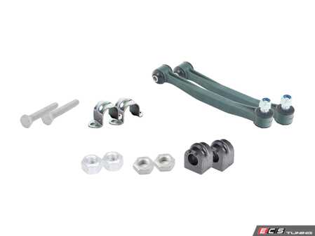 ES#2776575 - 2023260226KT12 - Rear Sway Bar Installation Kit - Includes new brackets, bushings, end links and hardware - Assembled By ECS - Mercedes Benz