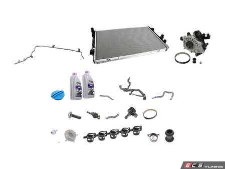ES#3659145 - 06k121011cKT5 - Cooling System Refresh Kit - Level 2 - This comprehensive kit eliminates weak spots in your cooling system - Assembled By ECS - Volkswagen