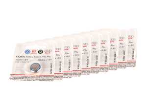 ES#2607896 - N90262401 - Microcell Battery - Pack Of 10 - Powers the light for non flip-blade style keys - Genuine Volkswagen Audi - Audi Volkswagen