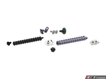 ES#2167984 - 8E0898171 - Fender Liner Hardware Kit - Don't let those fender liners come off, keep them secure with some new hardware - Genuine Volkswagen Audi - Audi