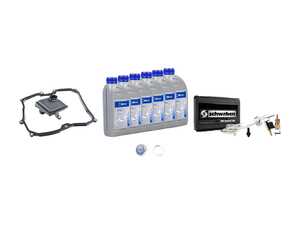 ES#2804536 - 09G398429AKT6 -  6-Speed automatic transmission service kit - With Service Tool - Includes Meyle trans fluid, filter, drain plug with new seal, a pan gasket and the Schwaben Service Tool for a complete service. - Assembled By ECS - Audi Volkswagen