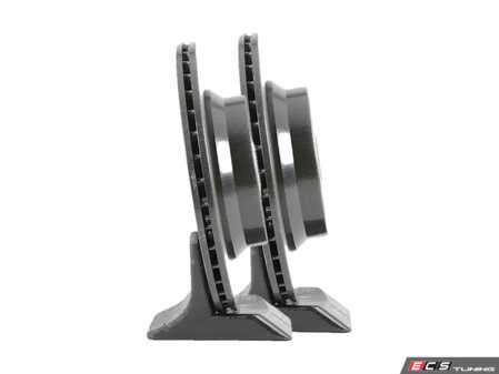 ES#2960407 - 2114230912SETKT - Rear Brake Rotors - Pair - Vented rotors, not for use on vehicles with solid rear brake rotors - Brembo - Mercedes Benz