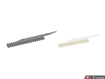 ES#4315245 - st-aivn-1106s2KT - Supertech Stainless Steel Valve Kit - +1mm oversized valve head diameter, single groove keeper setup for high RPM use - Supertech - Audi