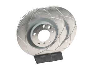 ES#4376444 - 463421041264KT - Front Brake Rotor - Pair (350x32) - Restore the stopping power in your vehicle. - Genuine Mercedes Benz - Mercedes Benz