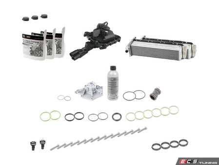 ES#4766227 - 06E145621SA3KT - Ultimate Supercharger Service Kit + - Fix all possible coolant leaks for your 3.0T in one click! - Assembled By ECS - Audi
