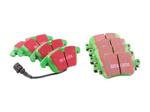 ES#3691632 - dp22201KT - Front & Rear Brake Pad Kit - EBC GreenStuff - Mildly upgraded composite pad. - EBC - Volkswagen