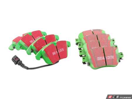 ES#3691632 - dp22201KT - Front & Rear Brake Pad Kit - EBC GreenStuff - Mildly upgraded composite pad. - EBC - Volkswagen