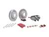 ES#2598578 - 99635240502RPKT1 - Performance Rear Brake Service Kit - Featuring Sebro rotors and EBC RedStuff brake pads - Assembled By ECS - Porsche