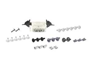 ES#3677890 - 8f0863794KT - Front Belly Pan & Installation Kit  - Includes a new belly pan with installation hardware - Genuine Volkswagen Audi - Audi