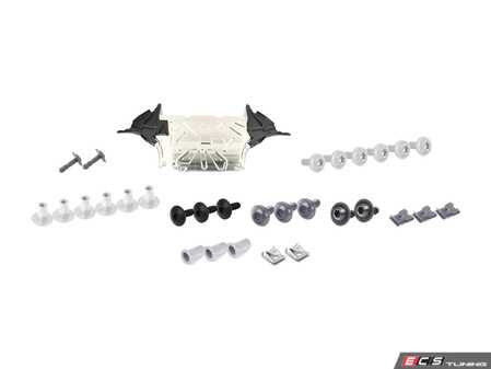 ES#3677890 - 8f0863794KT - Front Belly Pan & Installation Kit  - Includes a new belly pan with installation hardware - Genuine Volkswagen Audi - Audi