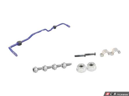 ES#2748938 - 71102-3KT - Performance Rear Sway Bar Kit - Includes H&R's 22mm adjustable sway bar with installation hardware - H&R - Audi