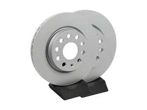 ES#4668324 - 5C0615301C-P - Front V5 Plain Brake Rotors - Set (280x22) - Precision manufactured and featuring a GeoSpec corrosion-resistant coating - ECS - Volkswagen