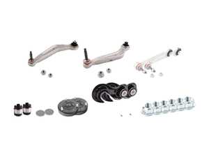 ES#2601976 - 33326767748KT6 - Rear Suspension Refresh Kit - Level 1 - Bushings and hardware for a partial rear suspension rebuild - with Lemforder, Febi, and Meyle components - Assembled By ECS - BMW