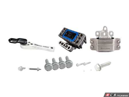 ES#2778999 - 1K0199262AMKT1 - Drivetrain Mount Kit - Includes all mounts with required hardware - Genuine Volkswagen Audi - Volkswagen