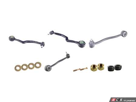 ES#4818868 - 31121132353KT2 - Front Control Arm Refresh Kit - Keep your suspension in top shape - Includes all front control arms and hardware. - Assembled By ECS - BMW