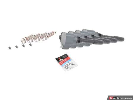 ES#4057113 - 12138643360KT1 - Ignition Service Kit - Includes coils, plugs, and dielectric grease. Set of four. - Genuine MINI - MINI