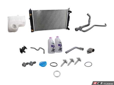 ES#2587049 - 8D0121251BCKT - Cooling System Refresh Kit - Level 2 - This comprehensive kit eliminates weak spots in your cooling system - Assembled By ECS - Volkswagen