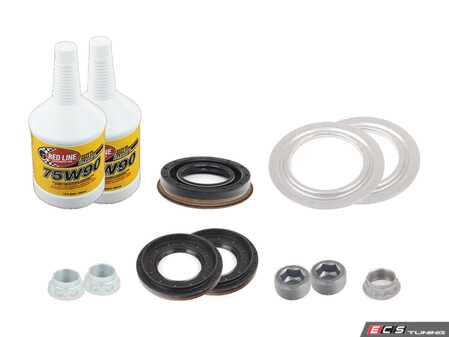 ES#2637248 - 00004330471KT1 - Rear Differential Service Kit - Redline - Everything you need to service your rear differential - Assembled By ECS - Mercedes Benz