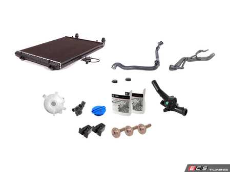 ES#2973184 - 1K0121251CJ1KT - Cooling System Refresh Kit - This comprehensive kit eliminates the weak spots in your cooling system - Genuine Volkswagen Audi - Volkswagen