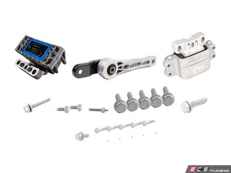 ES#3691156 - 3C0199555QKT - Ultimate Engine & Transmission Mount Kit - Includes all driveline mounts with all the necessary hardware - Genuine Volkswagen Audi - Volkswagen