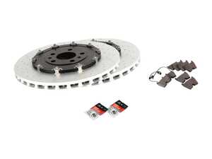 ES#2681146 - 8E0615301ABKT1 - Front Brake Service Kit - Featuring genuine Audi rotors and pads - Genuine Volkswagen Audi - Audi
