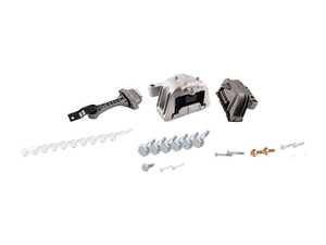 ES#2765570 - 1J0199262BFKT - OE Drivetrain Mount Kit - Includes engine mount, transmission mount, dogbone mount and all hardware - Genuine Volkswagen Audi - Volkswagen