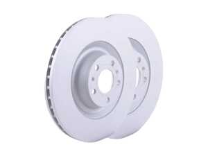 ES#3184331 - 4E0698301P - Front Brake Rotors - Pair (360x34) - Restore the stopping power in your vehicle - Zimmermann - Audi Volkswagen