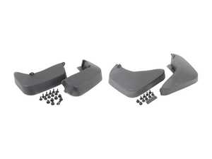 ES#2793844 - 8U0075111kt - Front & Rear Splash Guard Kit - Includes front & rear splash guards with retaining hardware to stop debris from being thrown into your vehicle. - Genuine Volkswagen Audi - Audi