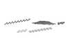ES#3648481 - 8f0863821KT - Belly Pan & Installation Hardware Kit - Includes a replacement belly pan with all necessary mounting hardware - Genuine Volkswagen Audi - Audi